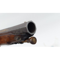 Armes de Poing PISTOLET D'OFFICIER PREMIER EMPIRE TRANSMORMATION A PERCUSSION EPOQUE RESTAURATION - SAINT ETIENNE FRANCE XIXè {P