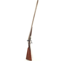 Armes Longues FUSIL CHASSE 19è PLATINES A CHIENS EXTERIEURS 12/70 76CM DAMAS / JEFFERY & SONS PLYMOUTH 1869 - GB XIXè {PRODUCT_R