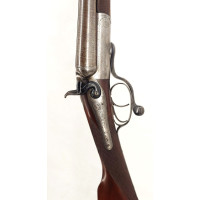 Armes Longues FUSIL CHASSE 19è PLATINES A CHIENS EXTERIEURS 12/70 76CM DAMAS / JEFFERY & SONS PLYMOUTH 1869 - GB XIXè {PRODUCT_R