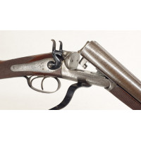 Armes Longues FUSIL CHASSE 19è PLATINES A CHIENS EXTERIEURS 12/70 76CM DAMAS / JEFFERY & SONS PLYMOUTH 1869 - GB XIXè {PRODUCT_R