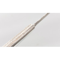 Coutellerie COUTEAU PLIANT DE LUXE  LANGRES XVIIIème   ARGENT ET NACRE  -  J.B BERGER A LANGRES {PRODUCT_REFERENCE} - 7