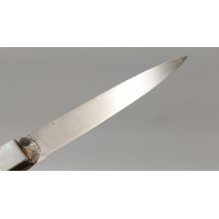 Coutellerie COUTEAU PLIANT DE LUXE  LANGRES XVIIIème   ARGENT ET NACRE  -  J.B BERGER A LANGRES {PRODUCT_REFERENCE} - 19