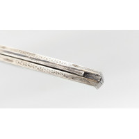 Coutellerie COUTEAU PLIANT DE LUXE  LANGRES XVIIIème   ARGENT ET NACRE  -  J.B BERGER A LANGRES {PRODUCT_REFERENCE} - 4