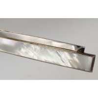 Coutellerie COUTEAU PLIANT DE LUXE  LANGRES XVIIIème   ARGENT ET NACRE  -  J.B BERGER A LANGRES {PRODUCT_REFERENCE} - 11