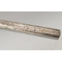 Coutellerie COUTEAU PLIANT DE LUXE  LANGRES XVIIIème   ARGENT ET NACRE  -  J.B BERGER A LANGRES {PRODUCT_REFERENCE} - 24