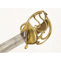 Armes Blanches SABRE D'OFFICIER DE GENDARMERIE MODÈLE 1887 LAME DRAGON VERS 1794 - FRANCE DIRECTOIRE ET PREMIER EMPIRE {PRODUCT_