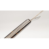 Coutellerie COUTEAU PLIANT DE POCHE MULTILAME ECAILLE ET NACRE LAMES ARGENT ET ACIER - FRANCE XIXè {PRODUCT_REFERENCE} - 12