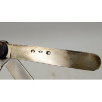 Coutellerie COUTEAU PLIANT DE POCHE MULTILAME ECAILLE ET NACRE LAMES ARGENT ET ACIER - FRANCE XIXè {PRODUCT_REFERENCE} - 11