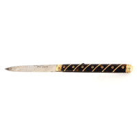 Coutellerie COUTEAU PLIANT DE LUXE  LANGRES XVIIIème   OR ET ECAILLE  -  GUERRE A LANGRES {PRODUCT_REFERENCE} - 14