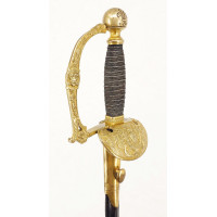 Armes Blanches ÉPÉE D'OFFICIER SUPÉRIEUR DU RÉGIMENT DE CUIRASSIERS D'ANGOULÊME - FRANCE RESTAURATION / LOUIS XVIII {PRODUCT_REF