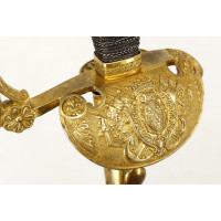 Armes Blanches ÉPÉE D'OFFICIER SUPÉRIEUR DU RÉGIMENT DE CUIRASSIERS D'ANGOULÊME - FRANCE RESTAURATION / LOUIS XVIII {PRODUCT_REF