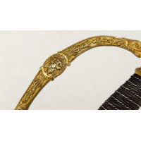 Armes Blanches ÉPÉE D'OFFICIER SUPÉRIEUR DU RÉGIMENT DE CUIRASSIERS D'ANGOULÊME - FRANCE RESTAURATION / LOUIS XVIII {PRODUCT_REF