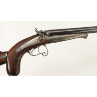 Armes de Poing PISTOLET - CARABINE DE VÉNERIE CALIBRE 20 RAYÉ VERNEY CARRON FRERES SAINT-ÉTIENNE - FRANCE XIXè {PRODUCT_REFERENC