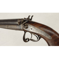 Armes de Poing PISTOLET - CARABINE DE VÉNERIE CALIBRE 20 RAYÉ VERNEY CARRON FRERES SAINT-ÉTIENNE - FRANCE XIXè {PRODUCT_REFERENC