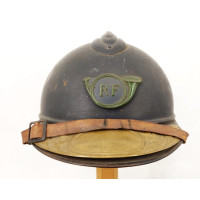 Militaria WW1 CASQUE ADRIAN MODELE 1915  CHASSEUR  - FRANCE PREMIERE GUERRE MONDIALE {PRODUCT_REFERENCE} - 1