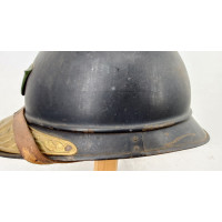 Militaria WW1 CASQUE ADRIAN MODELE 1915  CHASSEUR  - FRANCE PREMIERE GUERRE MONDIALE {PRODUCT_REFERENCE} - 4