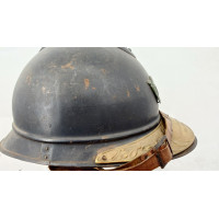 Militaria WW1 CASQUE ADRIAN MODELE 1915  CHASSEUR  - FRANCE PREMIERE GUERRE MONDIALE {PRODUCT_REFERENCE} - 7