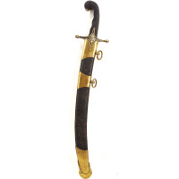 Armes Blanches POIGNARD DAGUE D'OFFICIER DE MARINE MILITAIRE À L'ORIENTAL - FRANCE PREMIER EMPIRE {PRODUCT_REFERENCE} - 13
