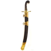 Armes Blanches POIGNARD DAGUE D'OFFICIER DE MARINE MILITAIRE À L'ORIENTAL - FRANCE PREMIER EMPIRE {PRODUCT_REFERENCE} - 15