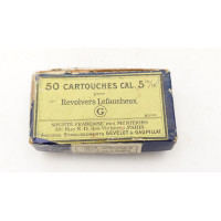 Cartouches Collection BOITE DE MUNITIONS CALIBRE   5MM À BROCHE    SFM PARIS  25 CARTOUCHES {PRODUCT_REFERENCE} - 2