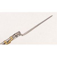 Armes Longues MOUSQUETON SUISSE XIXè 1842 A PERCUSSION CORPS DE CADET AVEC BAIONNETTE A DOUILLE {PRODUCT_REFERENCE} - 12
