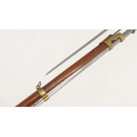 Armes Longues MOUSQUETON SUISSE XIXè 1842 A PERCUSSION CORPS DE CADET AVEC BAIONNETTE A DOUILLE {PRODUCT_REFERENCE} - 10