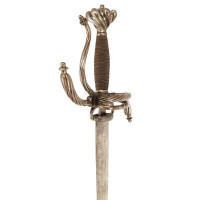 Armes Blanches FORTE ÉPÉE À BRANCHES ET ANNEAUX DE STYLE XVIIè ÉPOQUE VIOLLET LE DUC FRANCE XIXè {PRODUCT_REFERENCE} - 3