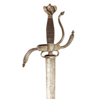 Armes Blanches FORTE ÉPÉE À BRANCHES ET ANNEAUX DE STYLE XVIIè ÉPOQUE VIOLLET LE DUC FRANCE XIXè {PRODUCT_REFERENCE} - 13