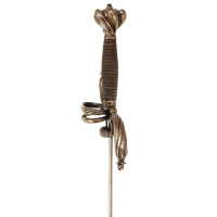 Armes Blanches FORTE ÉPÉE À BRANCHES ET ANNEAUX DE STYLE XVIIè ÉPOQUE VIOLLET LE DUC FRANCE XIXè {PRODUCT_REFERENCE} - 5