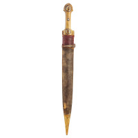 Armes Blanches LONG POIGNARD DAGUE KINDJAL RUSSE / CAUCASE XIXè {PRODUCT_REFERENCE} - 1