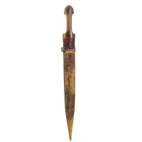 Armes Blanches LONG POIGNARD DAGUE KINDJAL COSAQUE RUSSE / CAUCASE XIXè {PRODUCT_REFERENCE} - 2