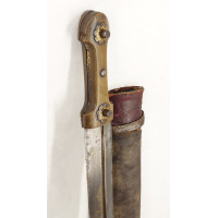 Armes Blanches LONG POIGNARD DAGUE KINDJAL COSAQUE RUSSE / CAUCASE XIXè {PRODUCT_REFERENCE} - 12