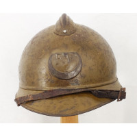 Militaria CASQUE ADRIAN MODELE 15 TIRAILLEURS ARMÉE D'AFRIQUE - FRANCE WW1 PREMIERE GUERRE MONDIALE {PRODUCT_REFERENCE} - 1
