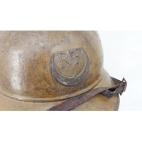 Militaria CASQUE ADRIAN MODELE 15 TIRAILLEURS ARMÉE D'AFRIQUE - FRANCE WW1 PREMIERE GUERRE MONDIALE {PRODUCT_REFERENCE} - 6