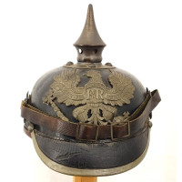 Militaria CASQUE A POINTE MODELE 1915 TROUPE DE L'INFANTERIE PRUSSIEN DIT PETIT GRIS {PRODUCT_REFERENCE} - 1