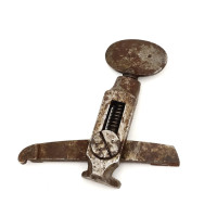 Militaria OUTIL REGLEMENTAIRE  DEMONTAGE RESSORT PLATINE FUSIL FRANCE XIXè {PRODUCT_REFERENCE} - 2