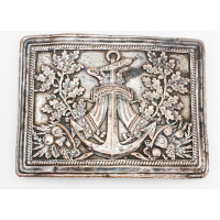 Marine Militaire PLAQUE DE CEINTURON DE COMMISSAIRE DES GUERRES DE LA MARINE MODELE DU 1er VENDEMIAIRE An XII - 1803 - FRANCE PR