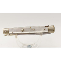 Coutellerie COUTEAU DE POCHE PLIANT OUVERTURE AUTOMATIQUE  INOX PATENT ANNEES 70'S {PRODUCT_REFERENCE} - 1