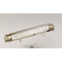 Coutellerie COUTEAU DE POCHE PLIANT OUVERTURE AUTOMATIQUE  INOX PATENT ANNEES 70'S {PRODUCT_REFERENCE} - 4