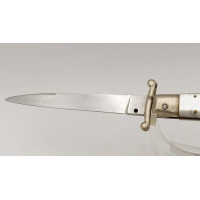 Coutellerie COUTEAU DE POCHE PLIANT OUVERTURE AUTOMATIQUE  INOX PATENT ANNEES 70'S {PRODUCT_REFERENCE} - 6