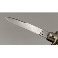 Coutellerie COUTEAU PLIANT COLLECTION A OUVERTURE AUTOMATIQUE BARGEON INOX FRANCE ANNEES 70 {PRODUCT_REFERENCE} - 2