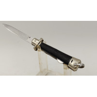 Coutellerie COUTEAU PLIANT COLLECTION A OUVERTURE AUTOMATIQUE BARGEON INOX FRANCE ANNEES 70 {PRODUCT_REFERENCE} - 4