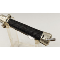 Coutellerie COUTEAU PLIANT COLLECTION A OUVERTURE AUTOMATIQUE BARGEON INOX FRANCE ANNEES 70 {PRODUCT_REFERENCE} - 5