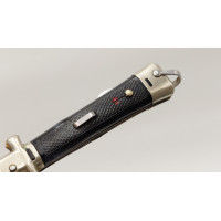 Coutellerie COUTEAU PLIANT COLLECTION A OUVERTURE AUTOMATIQUE BARGEON INOX FRANCE ANNEES 70 {PRODUCT_REFERENCE} - 8