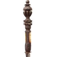Coutellerie COUTEAU ANCIEN VERS 1550   EN FER ET NACRE  -  FRANCE SECONDE MOITIÉ DU XVIè SIÈCLE {PRODUCT_REFERENCE} - 3
