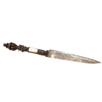 Coutellerie COUTEAU ANCIEN VERS 1550   EN FER ET NACRE  -  FRANCE SECONDE MOITIÉ DU XVIè SIÈCLE {PRODUCT_REFERENCE} - 1