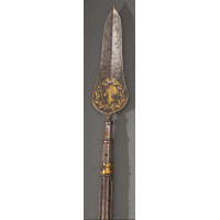 Armes Blanches POINTE DE FER ESPOTON D'OFFICIER AUX ARMES DE MANTES LA JOLIE VERS 1700/1750 - FRANCE ANCIENNE MONARCHIE {PRODUCT
