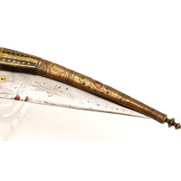 Coutellerie GRAND COUTEAU   NAVAJA   CATALOGNE DU SUD   DATÉ 1854   -  ESPAGNE  XIXè {PRODUCT_REFERENCE} - 5
