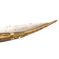 Coutellerie GRAND COUTEAU   NAVAJA   CATALOGNE DU SUD   DATÉ 1854   -  ESPAGNE  XIXè {PRODUCT_REFERENCE} - 8