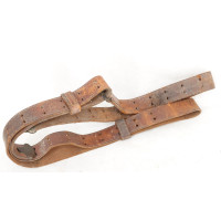 Militaria WW2  BRETELLE CUIR   FUSIL  SPRINGFIELD 1903  et  GARAND M1 - USA SECONDE GUERRE MONDIALE {PRODUCT_REFERENCE} - 1